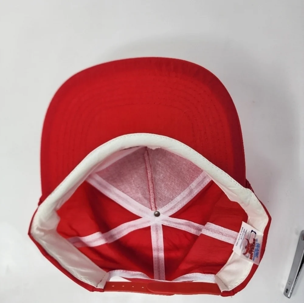 Toro Spartan‎ Distributors Red Nylon Snapback Hat Made By Southern